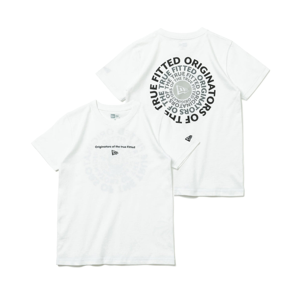 ☆Newera☆ ORIGINATORS OF THE TRUE FITTED 半袖Tシャツ 4色 キッズ Youth 半袖 コットン Tシャツ Originators of the True