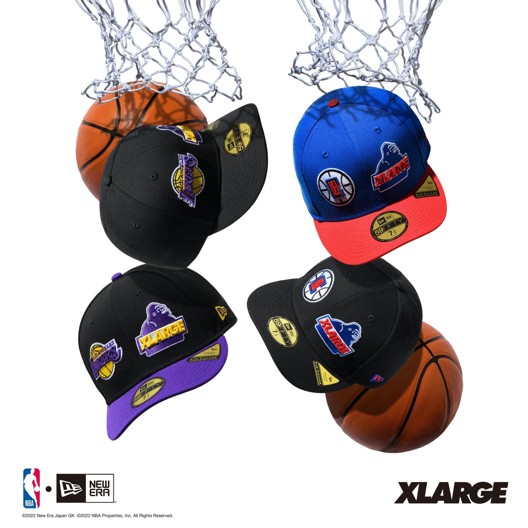 1/22 12:00 発売 XLARGE x NBA | ニューエラオンラインストア
