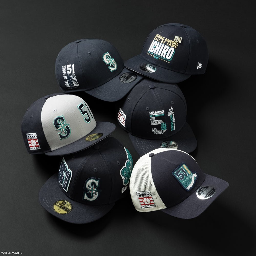 ニューエラキャップ 39THIRTY イチローHALL OF FAMEモデル イチローモデル ニューエラ キャップ 59FIFTY シアトル