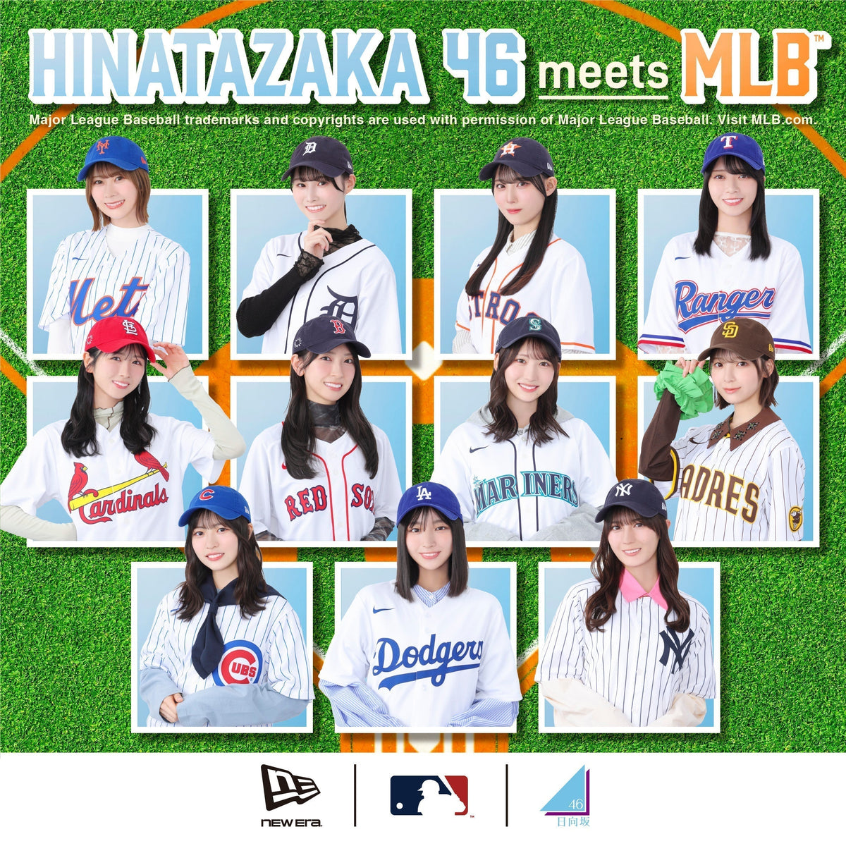 3/30 10:00 発売 MLB x 日向坂46 | ニューエラオンラインストア