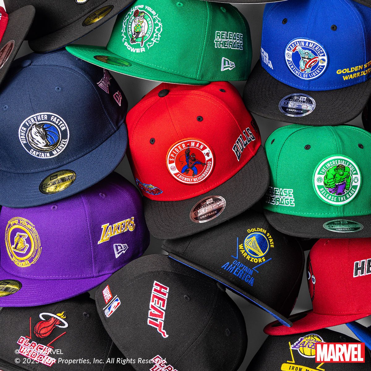 NBAとMARVELのコラボコレクションが登場 | ニューエラオンラインストア