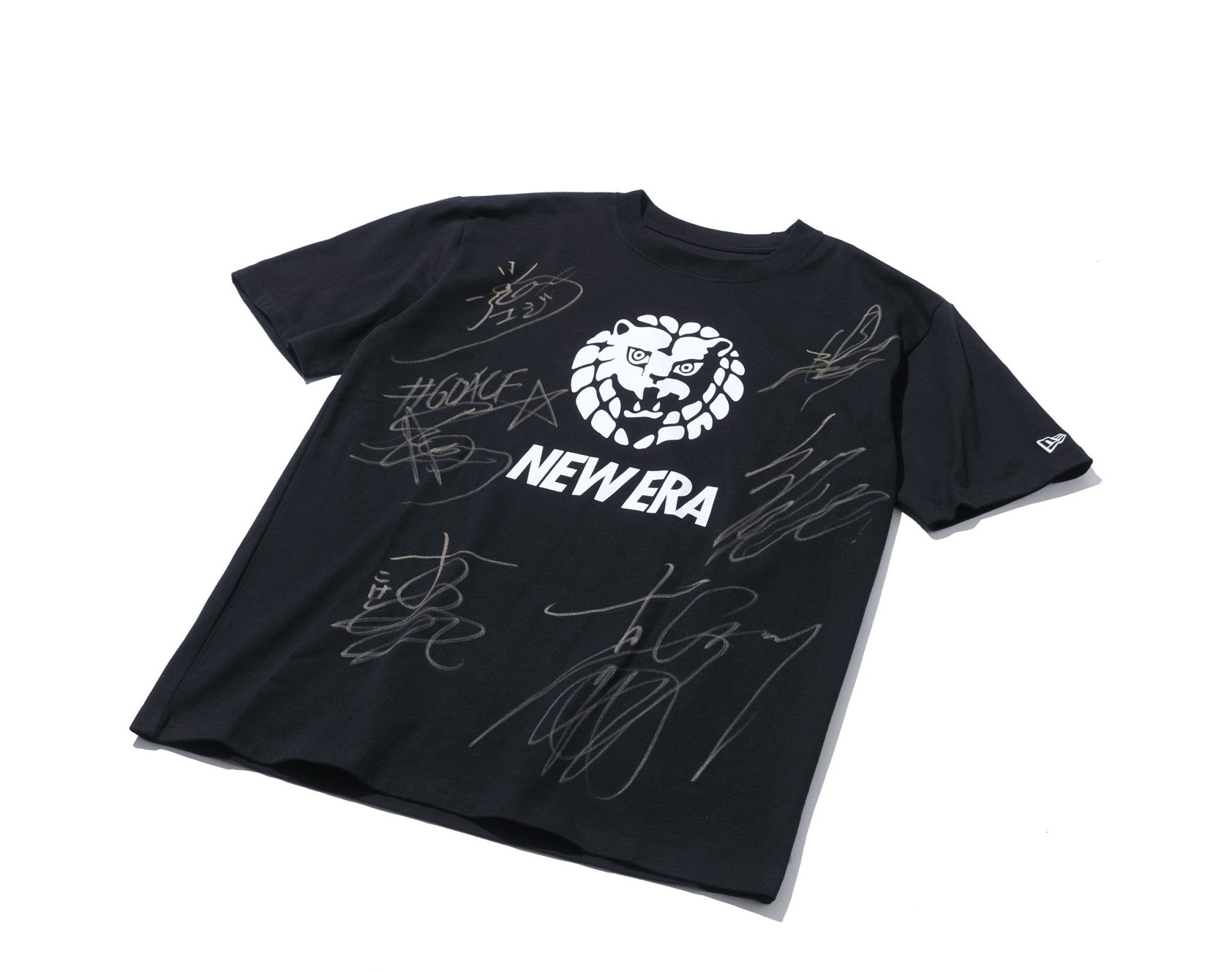 新日本プロレスリング 直筆サイン入りTシャツプレゼント