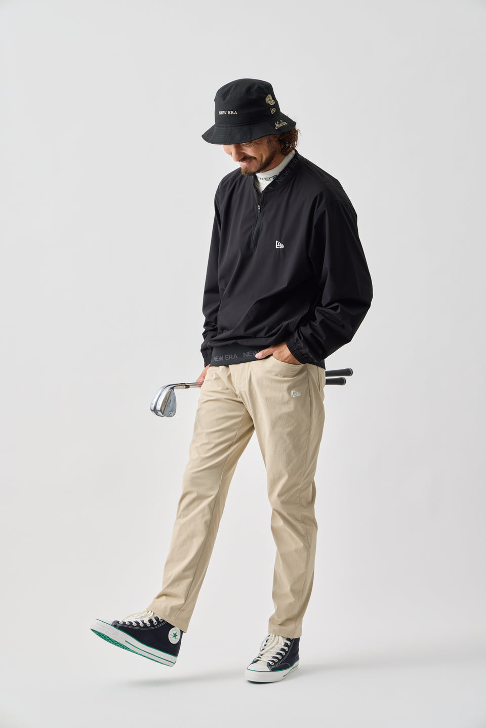 テーパード ストレッチパンツ New Era New York カーキ | ゴルフ