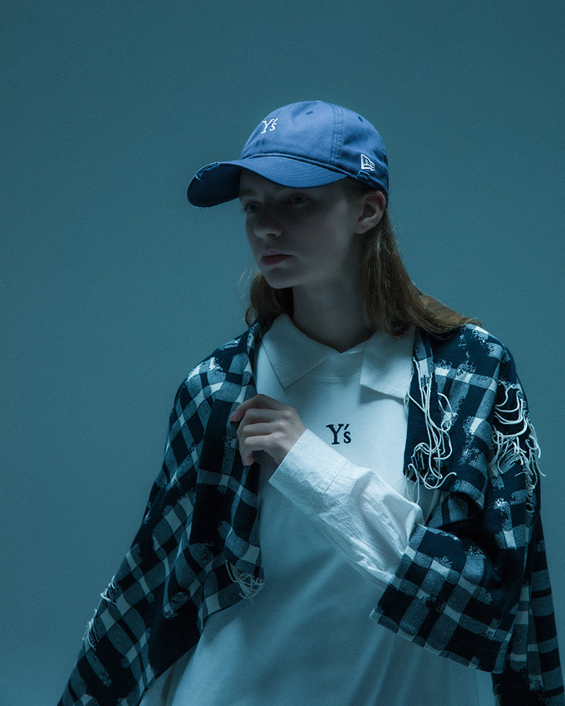 9TWENTY ロングバイザー Y's FW26 Damaged ネイビー