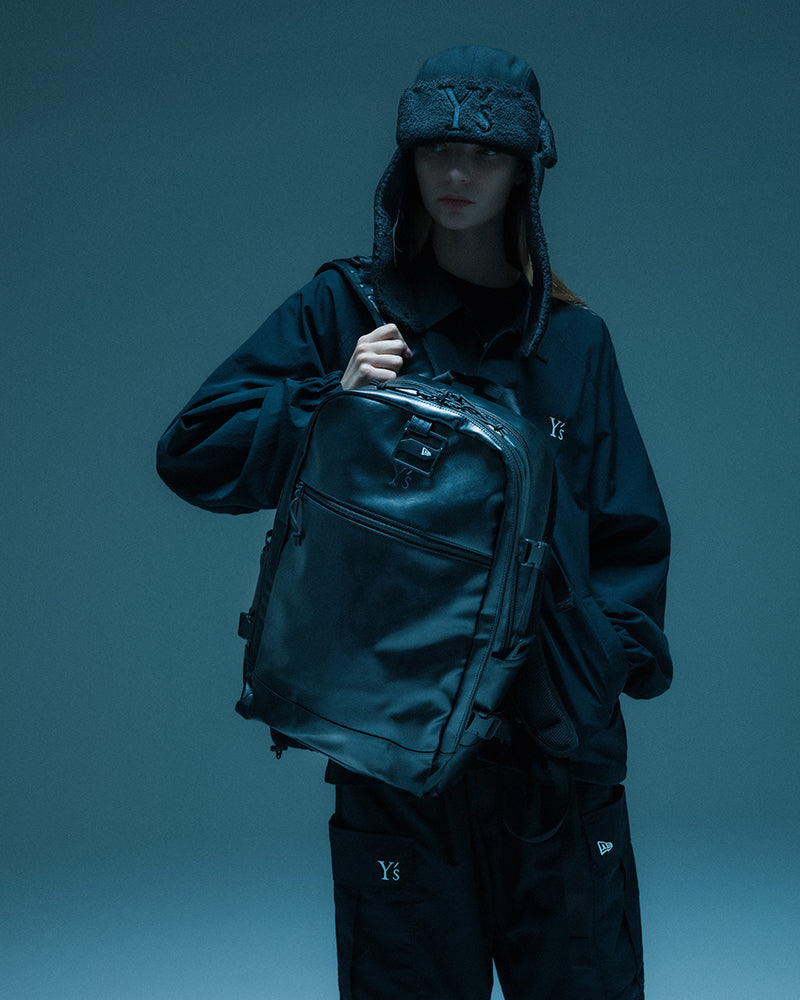 スマートパック 28L シンセティックレザー Y's FW26 ブラック