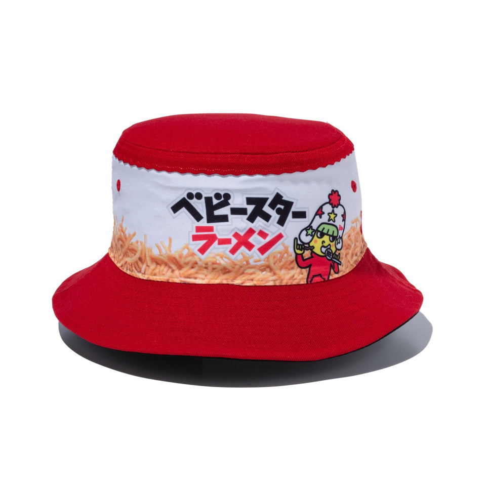 バケット01 リバーシブル おやつカンパニー ベビースターラーメン ブラック マルチ - 14432185 - SM | NEW ERA ニューエラ公式オンラインストア