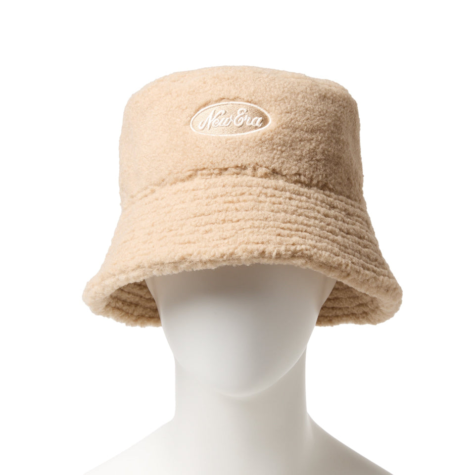 バケット01 Boa Logo ボアフリース ベージュ - 14667753 - SM | NEW ERA ニューエラ公式オンラインストア