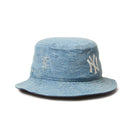 バケット01 Damaged Denim ニューヨーク・ヤンキース ウォッシュドデニム - 14388513 - SM | NEW ERA ニューエラ公式オンラインストア