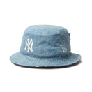 バケット01 Damaged Denim ニューヨーク・ヤンキース ウォッシュドデニム - 14388513 - SM | NEW ERA ニューエラ公式オンラインストア