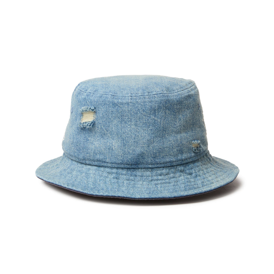 バケット01 Damaged Denim ニューヨーク・ヤンキース ウォッシュドデニム - 14388513 - SM | NEW ERA ニューエラ公式オンラインストア