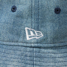 バケット01 Denim Leather Patch ウォッシュドデニム - 14307418 - SM | NEW ERA ニューエラ公式オンラインストア