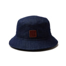 バケット01 Denim Leather Patch インディゴデニム - 14307419 - SM | NEW ERA ニューエラ公式オンラインストア