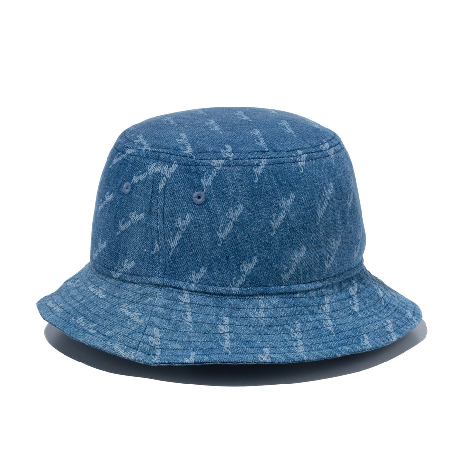 バケット01 Denim Monogram ウォッシュドデニム - 14109600-SM | NEW ERA ニューエラ公式オンラインストア