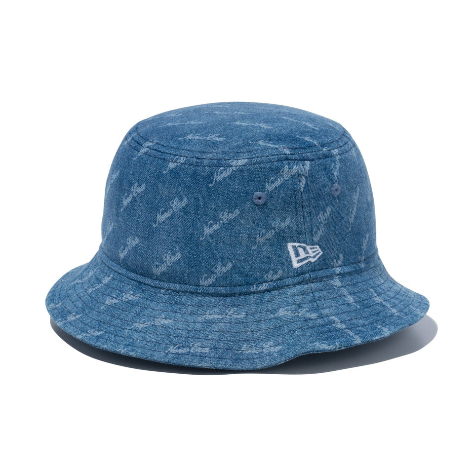 バケット01 Denim Monogram ウォッシュドデニム - 14109600-SM | NEW ERA ニューエラ公式オンラインストア