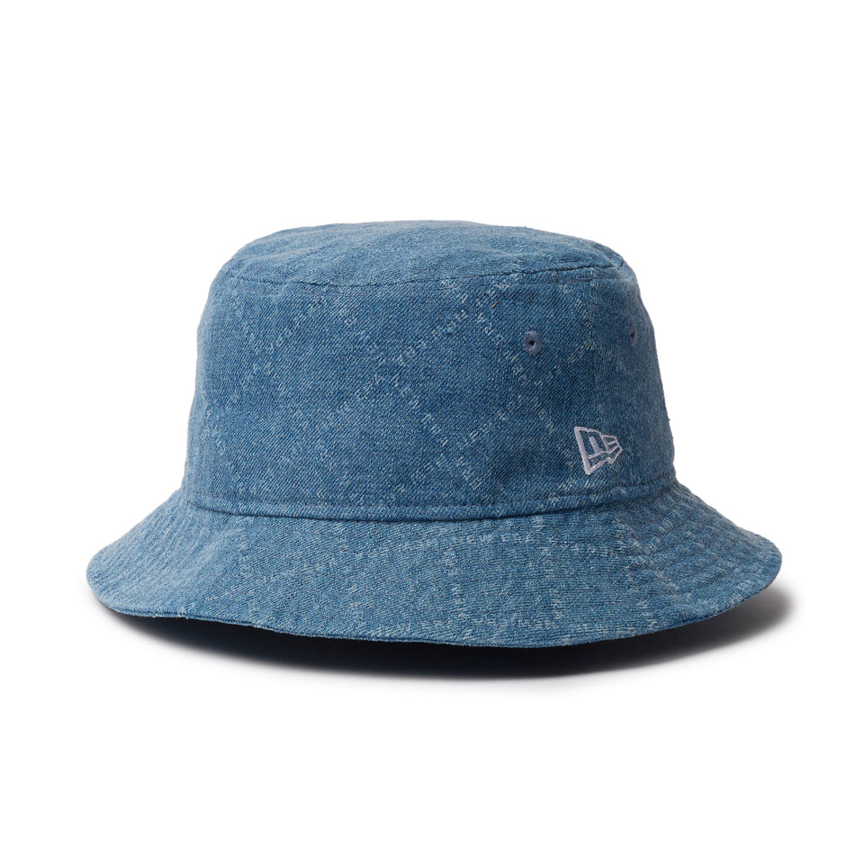 バケット01 Denim Monogram ウォッシュドデニム - 14388527 - SM | NEW ERA ニューエラ公式オンラインストア