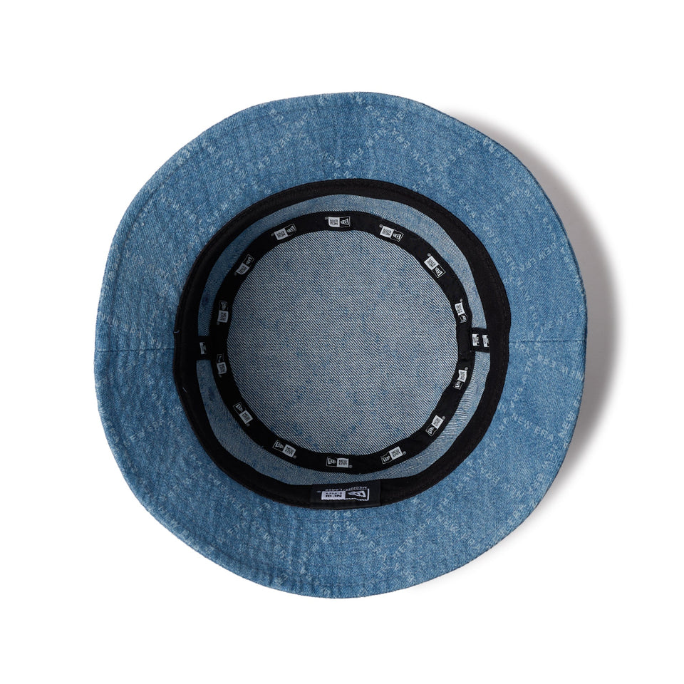 バケット01 Denim Monogram ウォッシュドデニム - 14388527 - SM | NEW ERA ニューエラ公式オンラインストア