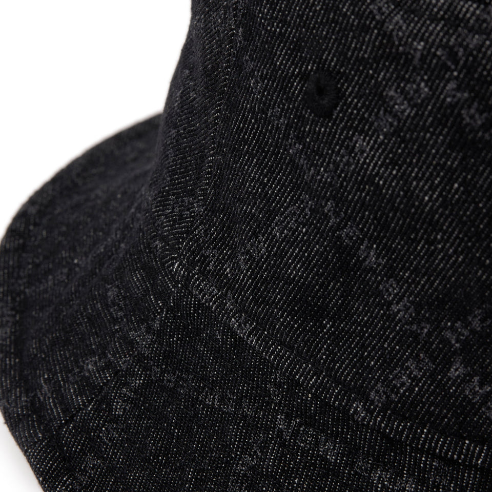 バケット01 Denim Monogram ブラックデニム - 14388528 - SM | NEW ERA ニューエラ公式オンラインストア