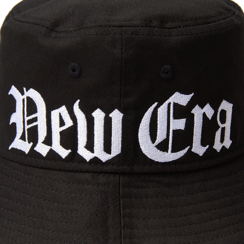 バケット01 Essential オールドイングリッシュロゴ ブラック - 14388521 - SM | NEW ERA ニューエラ公式オンラインストア