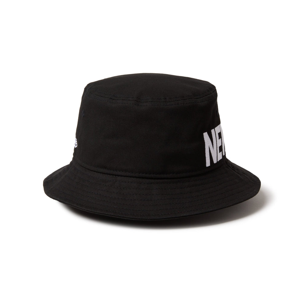 バケット01 Essential ワードマークロゴ ブラック - 14667766 - SM | NEW ERA ニューエラ公式オンラインストア