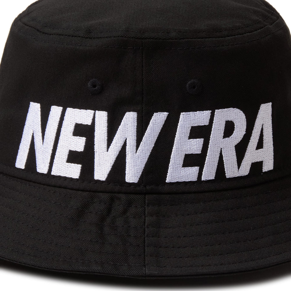 バケット01 Essential ワードマークロゴ ブラック - 14667766 - SM | NEW ERA ニューエラ公式オンラインストア