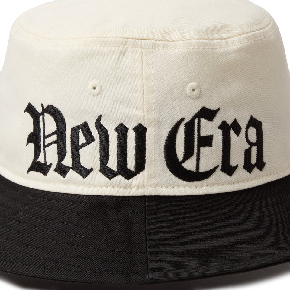 バケット01 Essential オールドイングリッシュロゴ クローム/ブラック - 14667767 - SM | NEW ERA ニューエラ公式オンラインストア