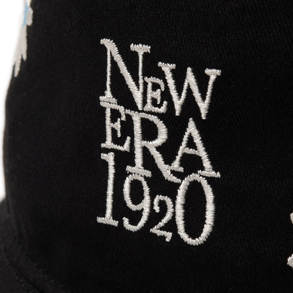 バケット01 Flower Embroidery NEW ERA 1920 ブラック - 14388520 - SM | NEW ERA ニューエラ公式オンラインストア