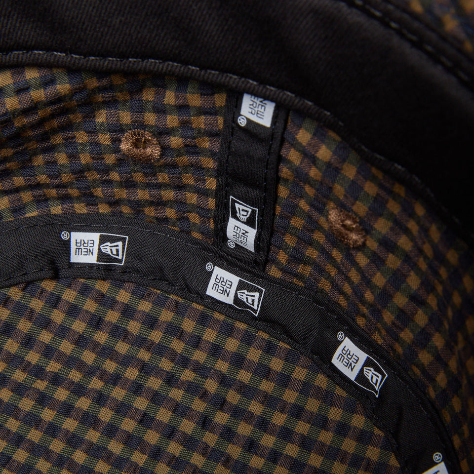 バケット01 セーラーブリム Gingham Check ブラック - 14388487 - SM | NEW ERA ニューエラ公式オンラインストア