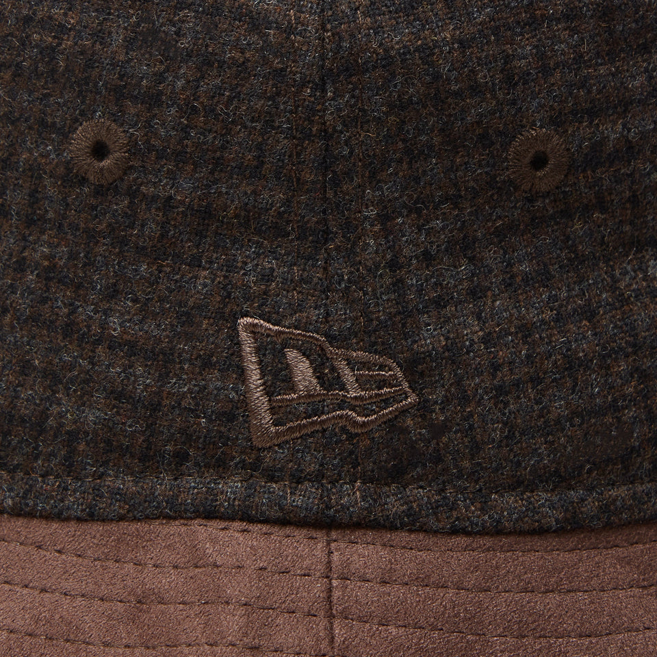 バケット01 Gun Club Check ブラウン ダークブラウンスウェードブリム - 14307415 - SM | NEW ERA ニューエラ公式オンラインストア