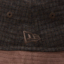 バケット01 Gun Club Check ブラウン ダークブラウンスウェードブリム - 14307415 - SM | NEW ERA ニューエラ公式オンラインストア