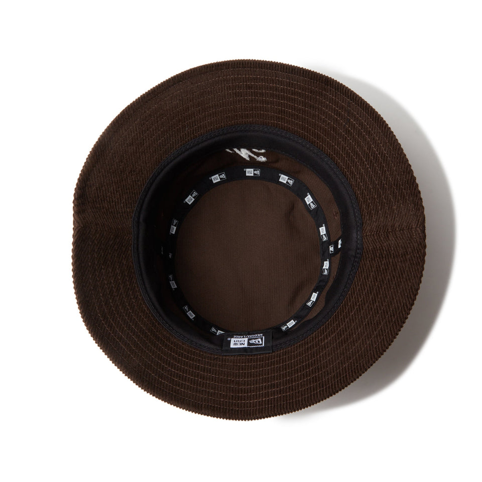 バケット01 Micro Corduroy Classic Logo クラシックロゴ ウォルナット - 14307412 - SM | NEW ERA ニューエラ公式オンラインストア