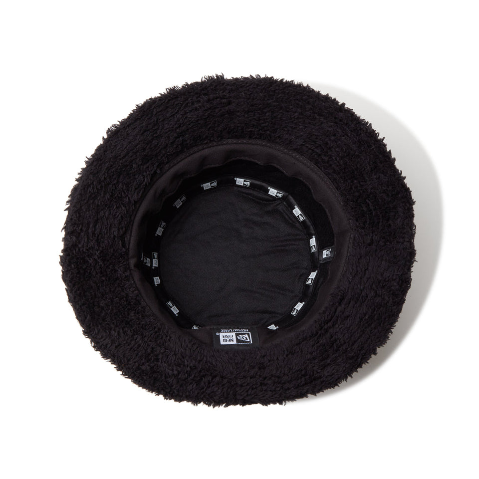 バケット01 Mink Fleece ミンクフリース ブラック - 14307410 - SM | NEW ERA ニューエラ公式オンラインストア