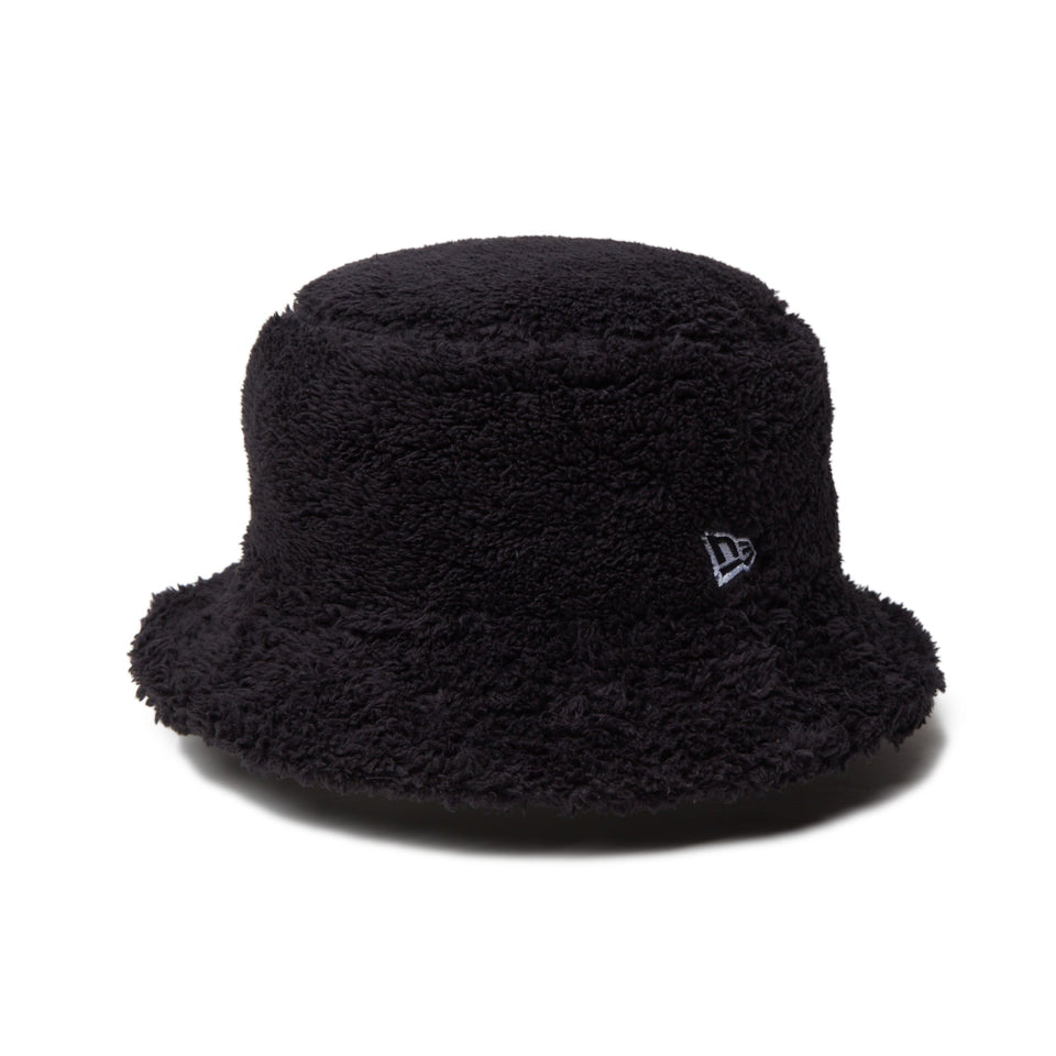 バケット01 Mink Fleece ミンクフリース ブラック | ニューエラ