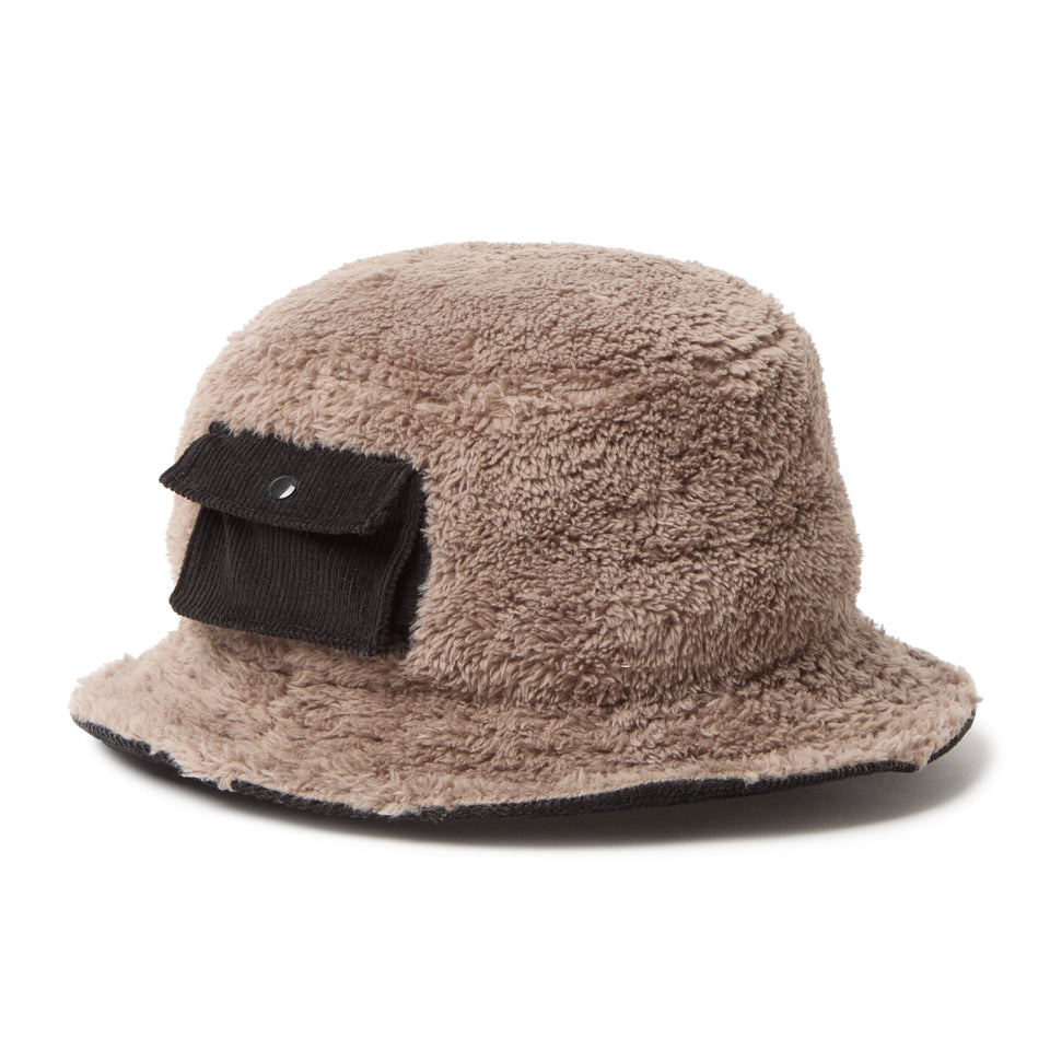 バケット01 ポケット Mink Fleece モカ | アウトドア - 14668909 - SM | NEW ERA ニューエラ公式オンラインストア