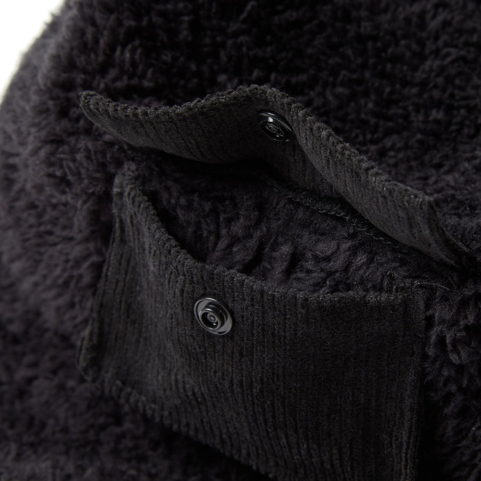 バケット01 ポケット Mink Fleece ブラック | アウトドア - 14668910 - SM | NEW ERA ニューエラ公式オンラインストア