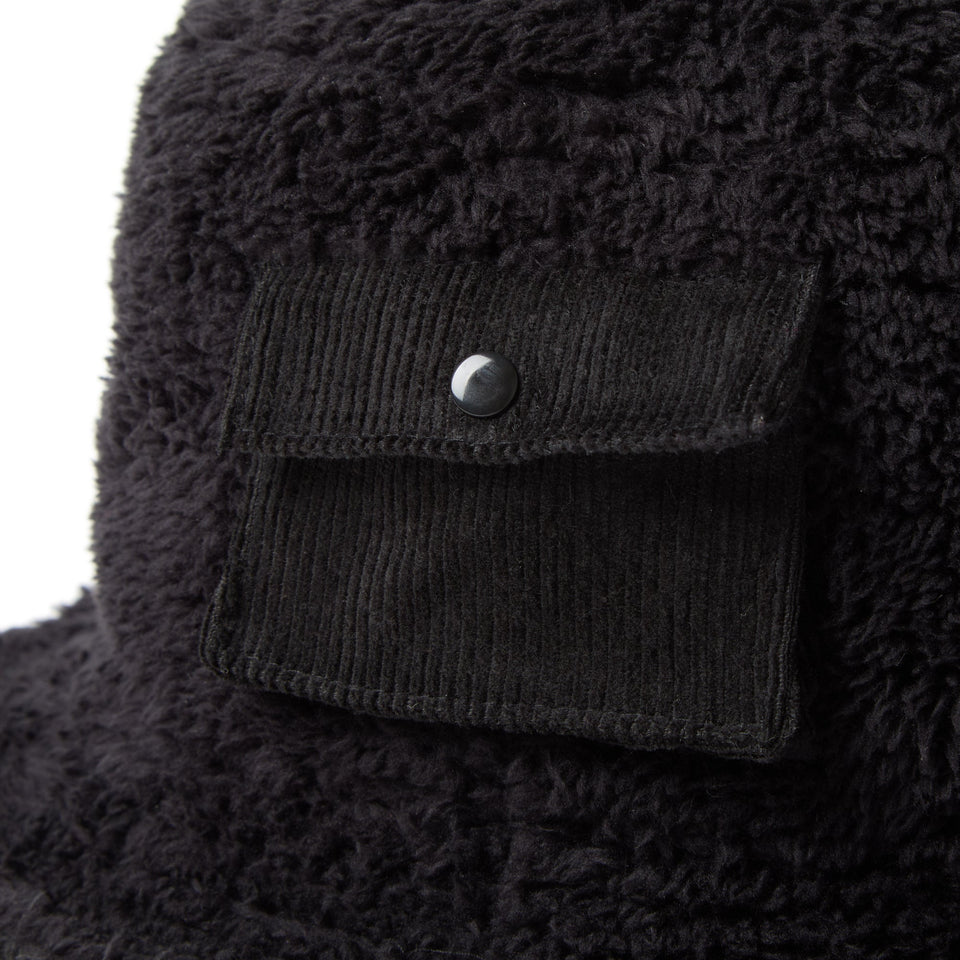 バケット01 ポケット Mink Fleece ブラック | アウトドア - 14668910 - SM | NEW ERA ニューエラ公式オンラインストア