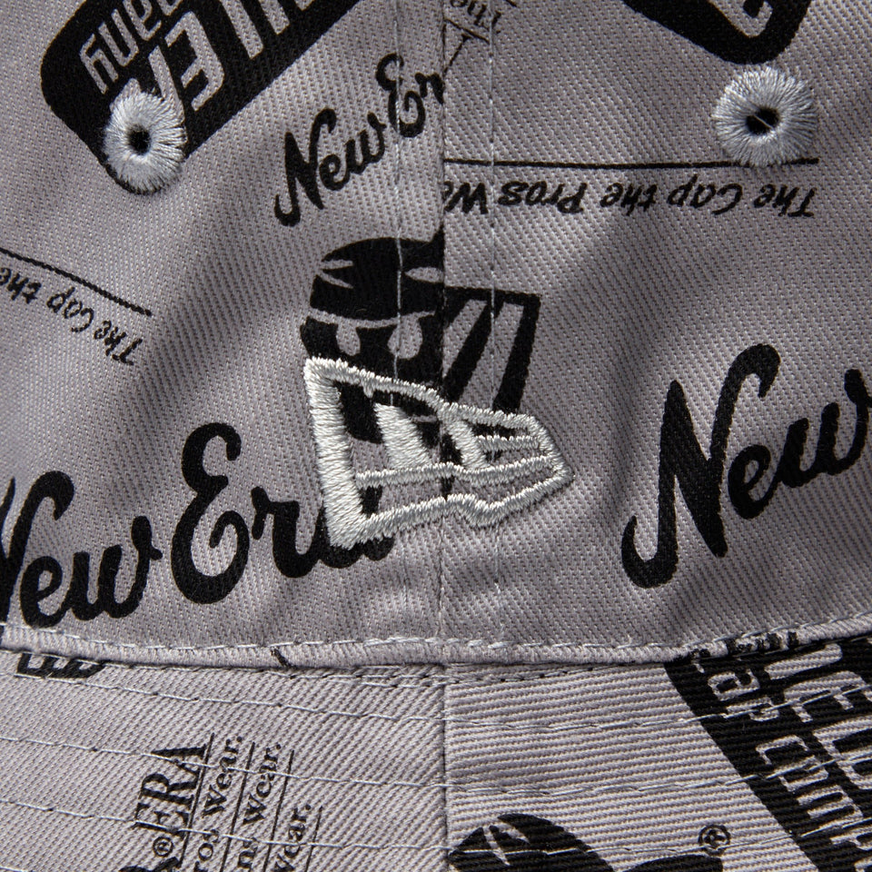 バケット01 リバーシブル Monogram Pattern ブラック / グレー - 14388498 - SM | NEW ERA ニューエラ公式オンラインストア