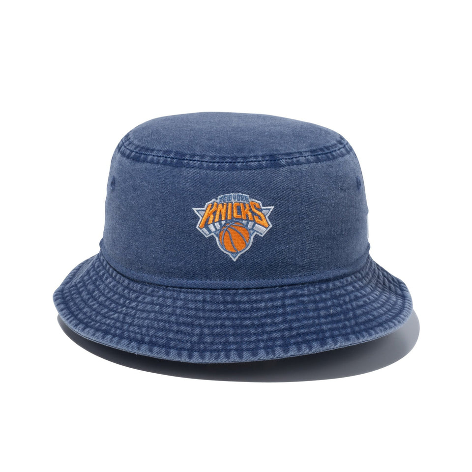 バケット01 NBA Bucket Hat Acid Wash ニューヨーク・ニックス ネイビー - 14109583-SM | NEW ERA ニューエラ公式オンラインストア