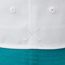 【ゴルフ】バケット01 Old English ホワイト グリーンフォレストバイザー - 14391288 - SM | NEW ERA ニューエラ公式オンラインストア