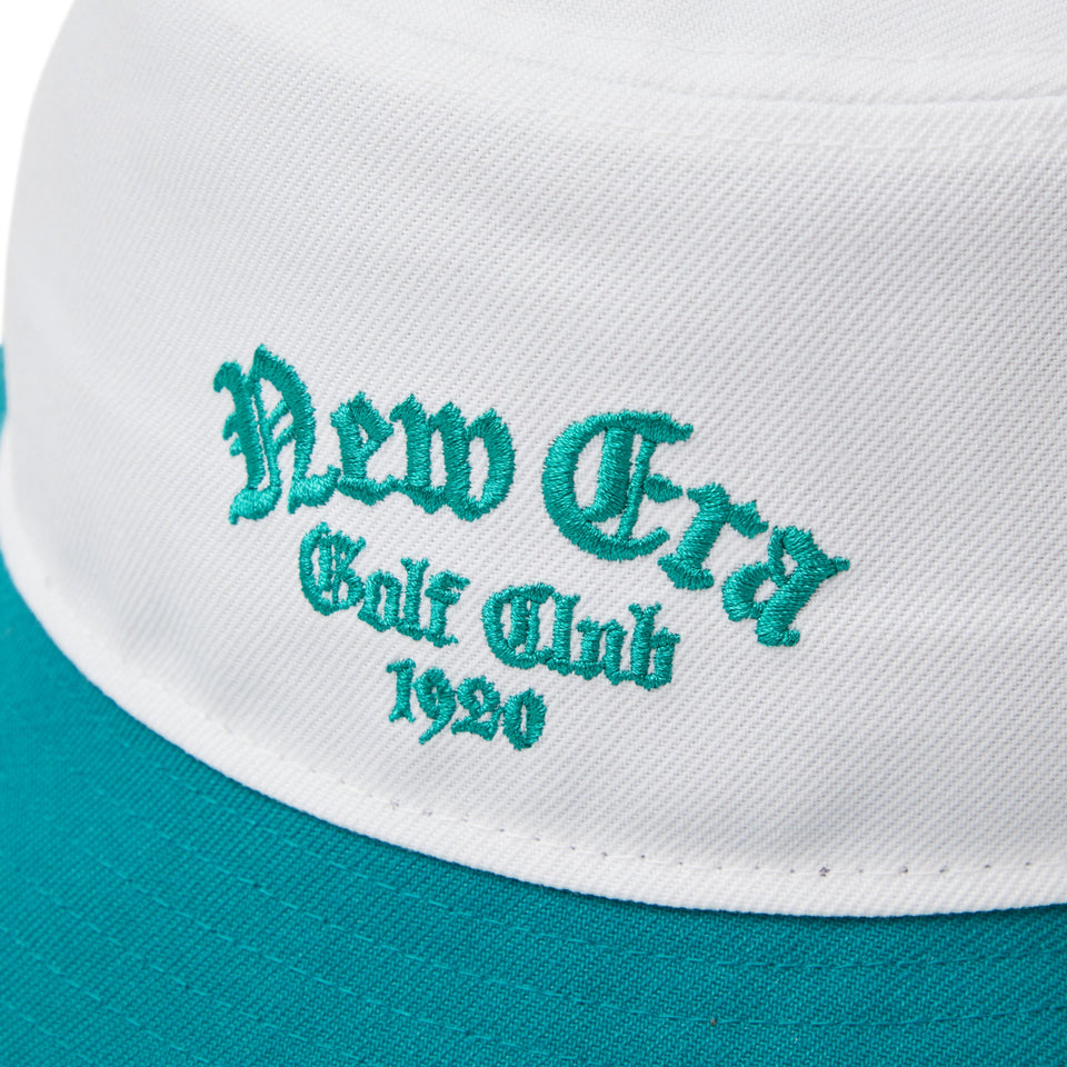 【ゴルフ】バケット01 Old English ホワイト グリーンフォレストバイザー - 14391288 - SM | NEW ERA ニューエラ公式オンラインストア