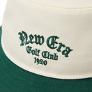 【ゴルフ】バケット01 Old English クロームホワイト フィールドグリーンバイザー - 14391289 - SM | NEW ERA ニューエラ公式オンラインストア