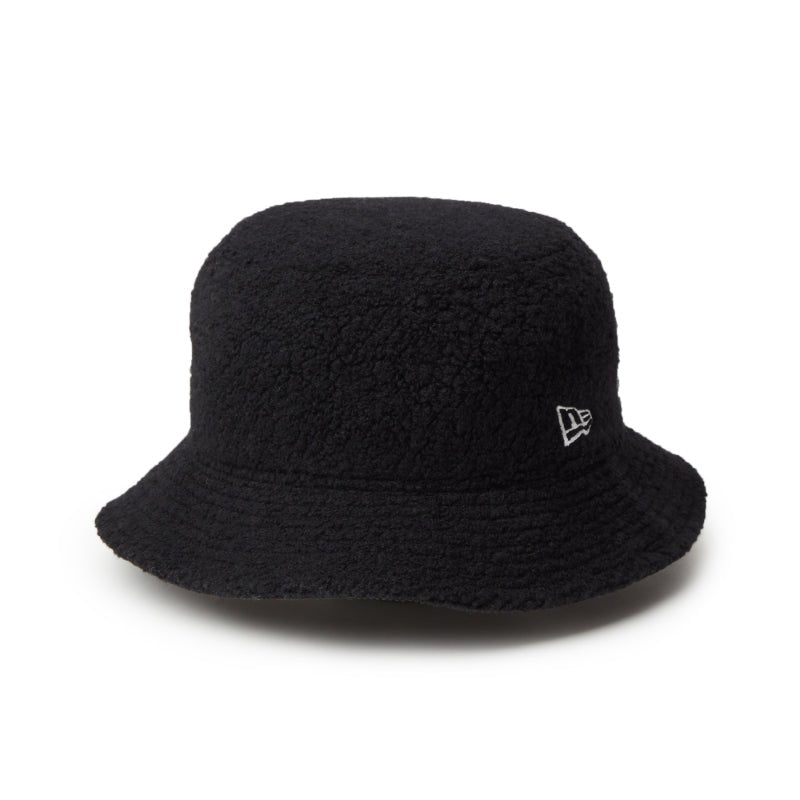バケット01 RE:NEWOOL ボアフリース ブラック 【ニューエラアウトドア】 - 14307224 - SM | NEW ERA ニューエラ公式オンラインストア