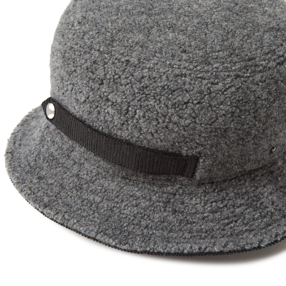 バケット01 RE:NEWOOL ボアフリース ダークグレー | アウトドア - 14668906 - SM | NEW ERA ニューエラ公式オンラインストア
