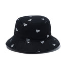 バケット01 リバーシブル Reversible Bucket ブラック / フラッグロゴ モノグラム - 14109574 - SM | NEW ERA ニューエラ公式オンラインストア