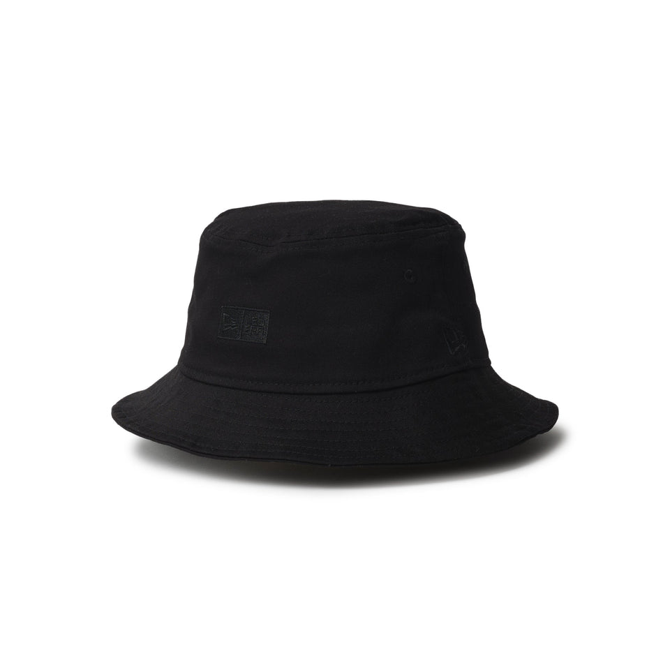 バケット01 Stretch Cotton ボックスロゴ ブラック | アウトドア バケット01 Stretch Cotton ボックスロゴ ブラック | アウトドア