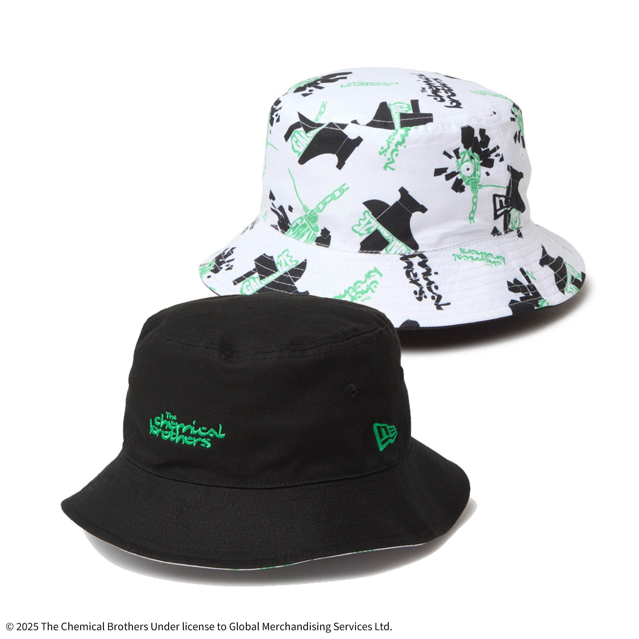 new eraバケットリバーシブル The Chemical Brothers NEW ERA ニューエラ Bucket01 Reversible The Chemical Brothers