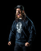 裏毛 スウェット プルオーバーフーディー 新日本プロレスリング BULLET CLUB ブラック