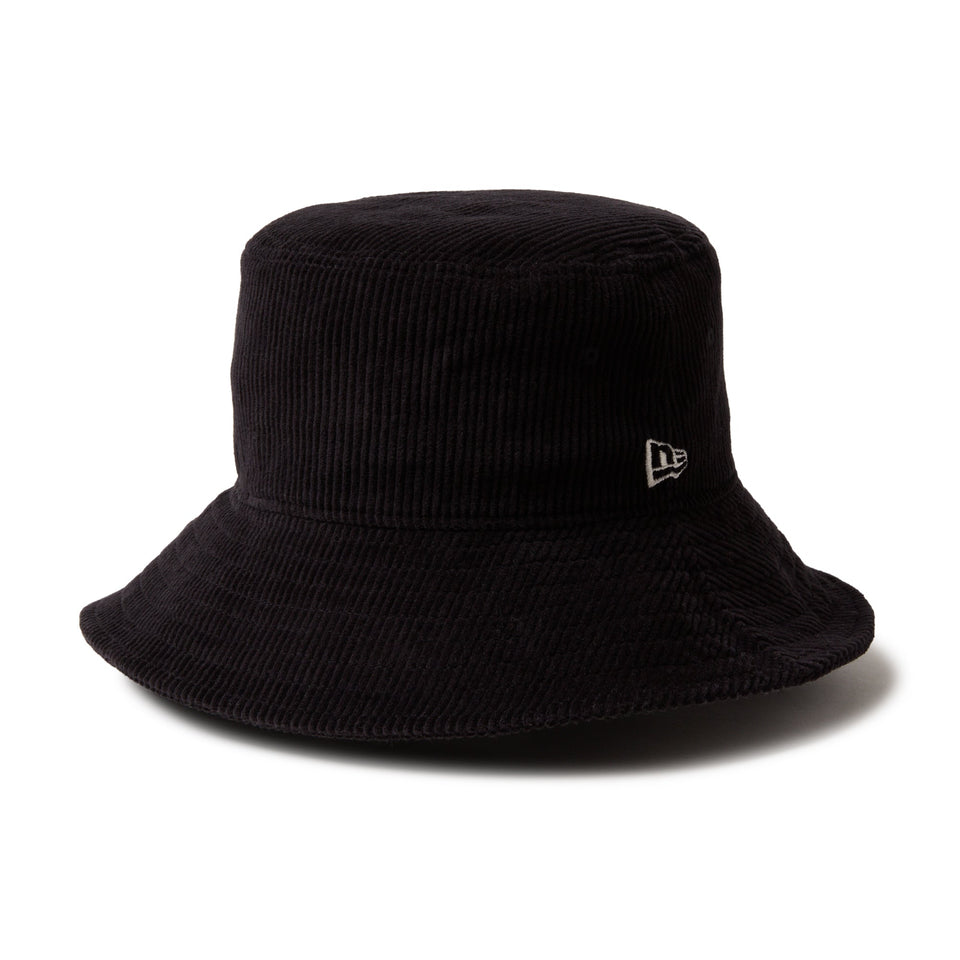 バケット03 Corduroy コーデュロイ ベーシック ブラック | ニューエラ