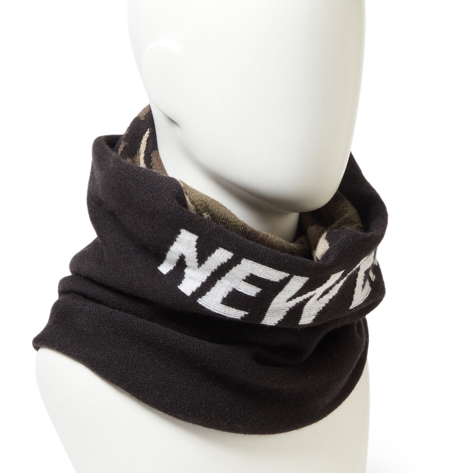 ツイステッド ネックウォーマー ブラック/ウッドランドカモ | NEW ERA ニューエラ公式オンラインストア