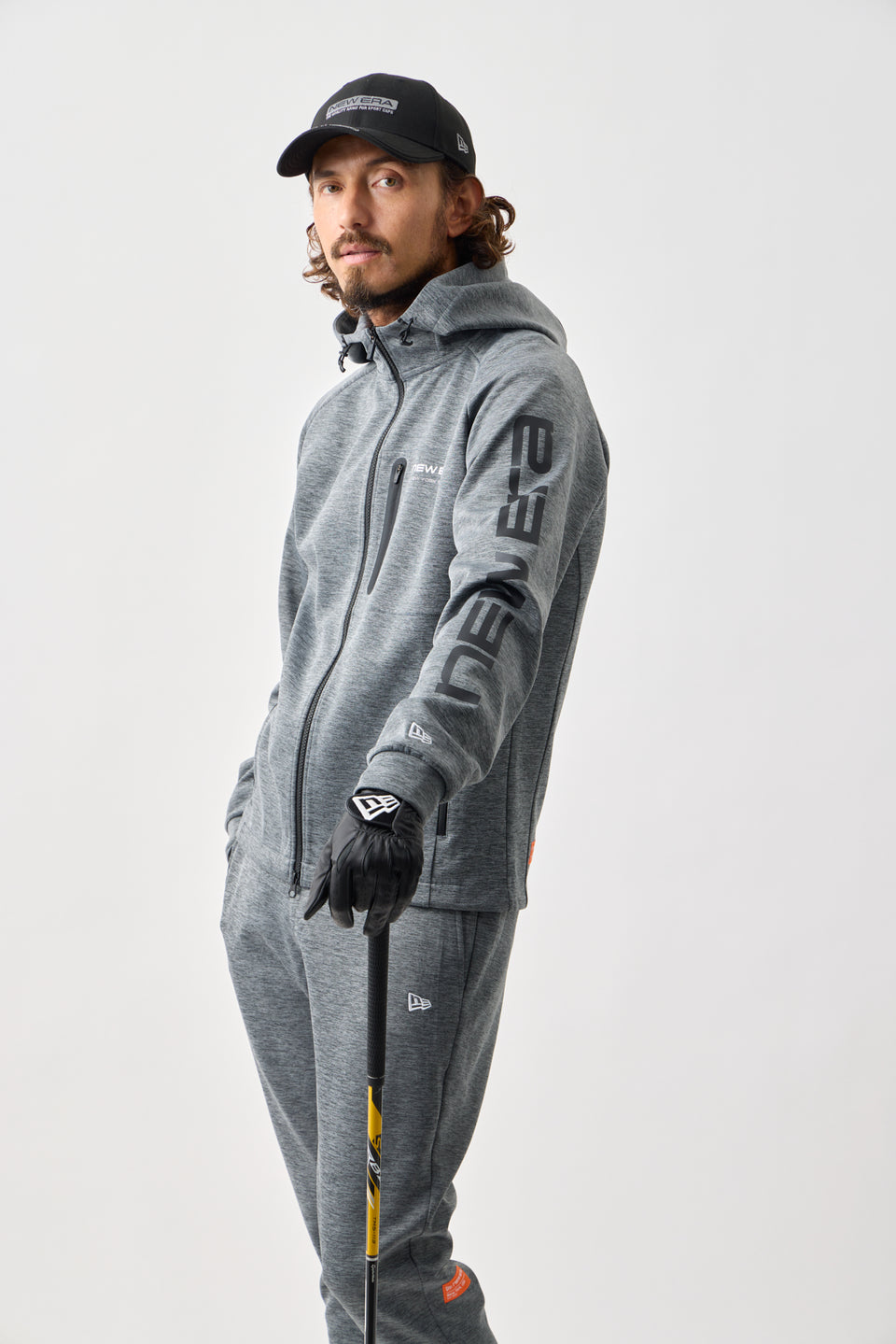 ウォームアップ フルジップ ジャケット NEW ERA 1920 グレー | ゴルフ