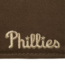 9TWENTY MLB Side Logo フィラデルフィア・フィリーズ ミニロゴ ウォルナット